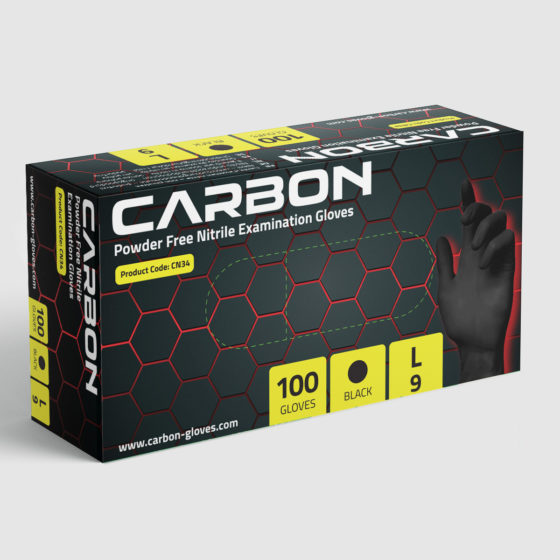 Carbon Gloves product pack