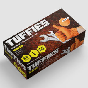 Tuffies gloves product box